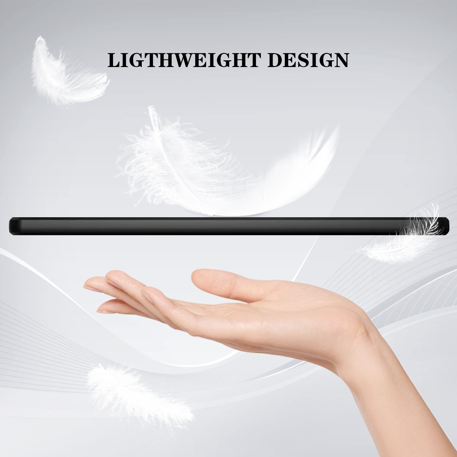 Husa tableta pentru Huawei MediaPad T5, material TPU, design cu desene colorate, protectie anti-zgarieturi, acces complet la porturi, albastru cu model fluture