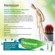 Unguent antihemoroidal Hemosan, efect calmant si antiinflamator, cu Castan, Galbenele, Luminita noptii, Musetel, Cretisoara si Spanz, 40ml, Aliphia