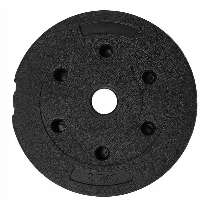 Obiect de greutate bitumica Luka 2,5kg, diametru 27mm, 21,5cm