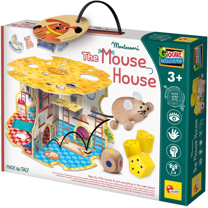 Joc Montessori - Casuta soricelului