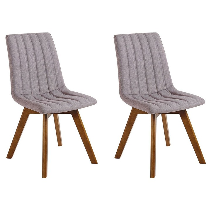 Set de 2 scaune dining Calgary Taupe