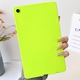 Husa tableta compatibila cu Samsung Galaxy Tab A9+, TPU prietenos cu pielea, tip spray ulei, verde fluorescent