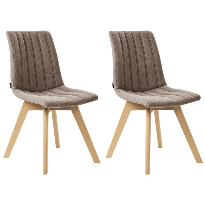 Set de 2 scaune dining Calgary Maro