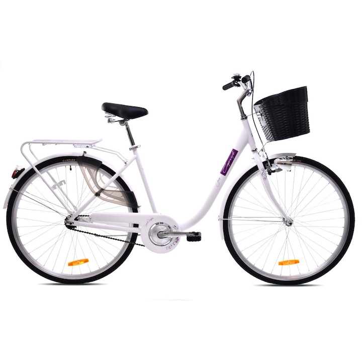 Adria Melody női városi 1 sebességes 28 kerékpár Fehér