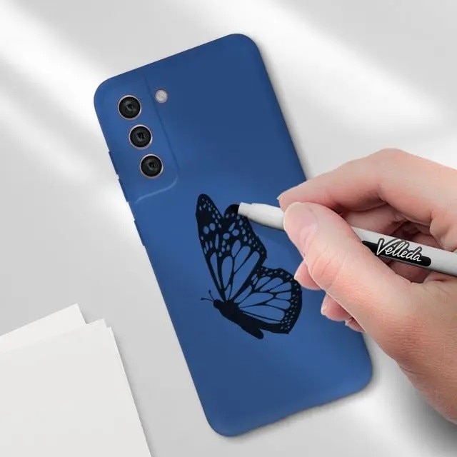 Husa protectie pentru Samsung S21 FE Liquid Silicone Albastru Inchis