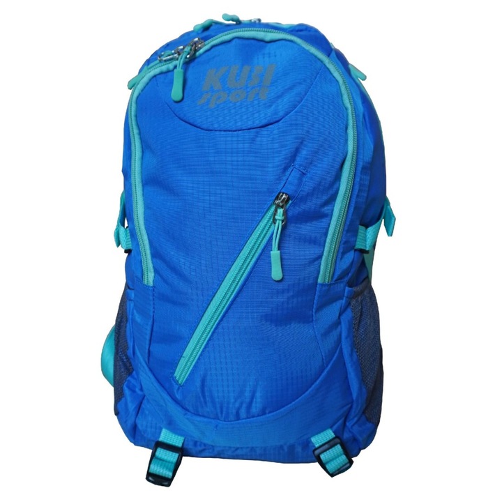 Спортна раница 35L, KUBI синя, размери 26x17x50см, водоустойчив материал