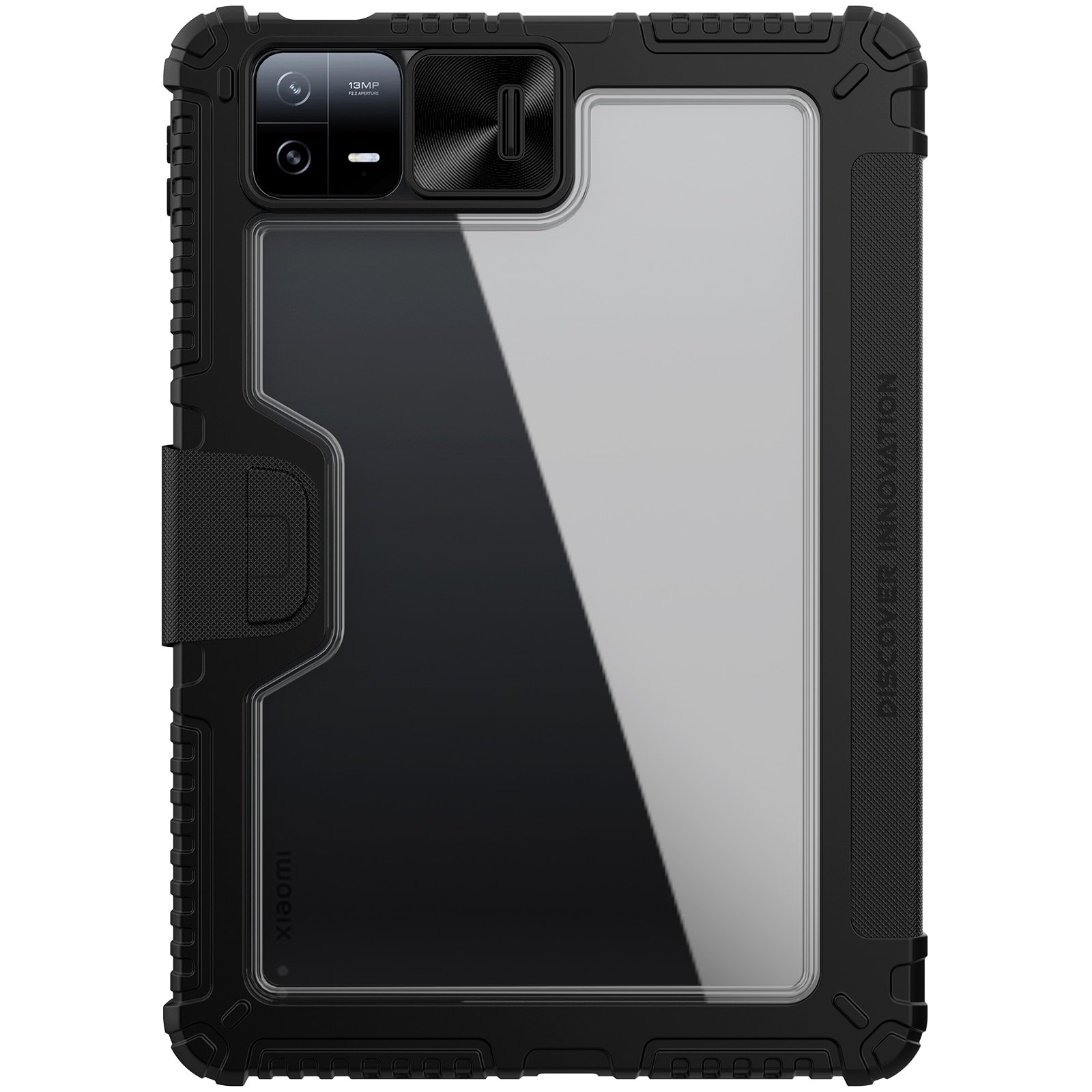 Husa tableta pentru Xiaomi Pad 6/6 Pro, NILLKIN Bumper Pro Camshield, piele + TPU, negru