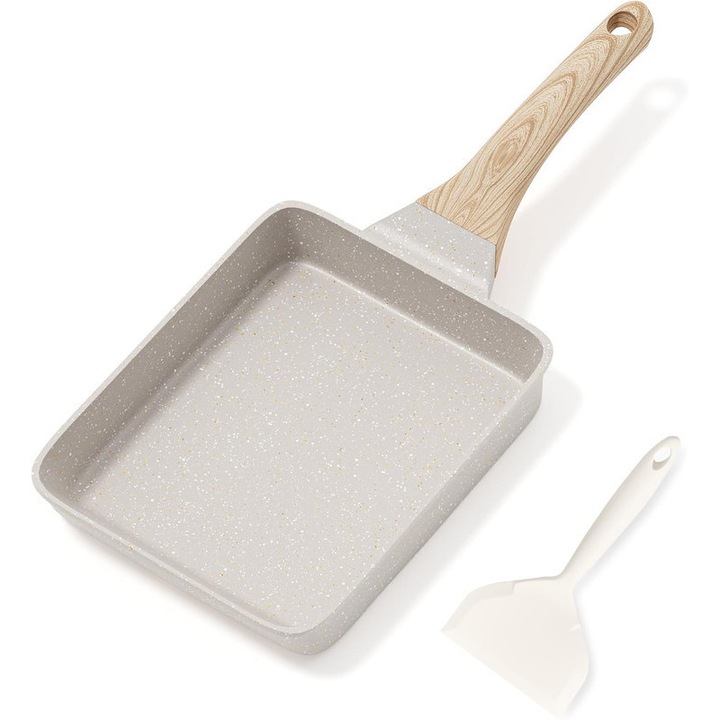 Тигани за яйца, 4 купи, незалепващ гранит, екологичен, 30x45см