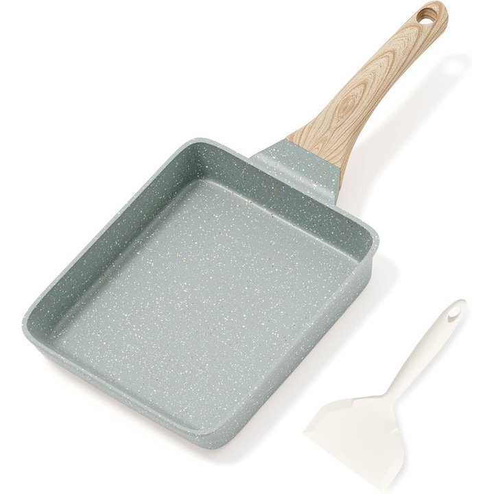 Тигани за яйца, 4 чаши, незалепващ гранит, екологичен, размер 30x45см