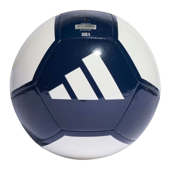 Minge fotbal adidas EPP Club, albastru, pentru teren natural, constructie rezistenta
