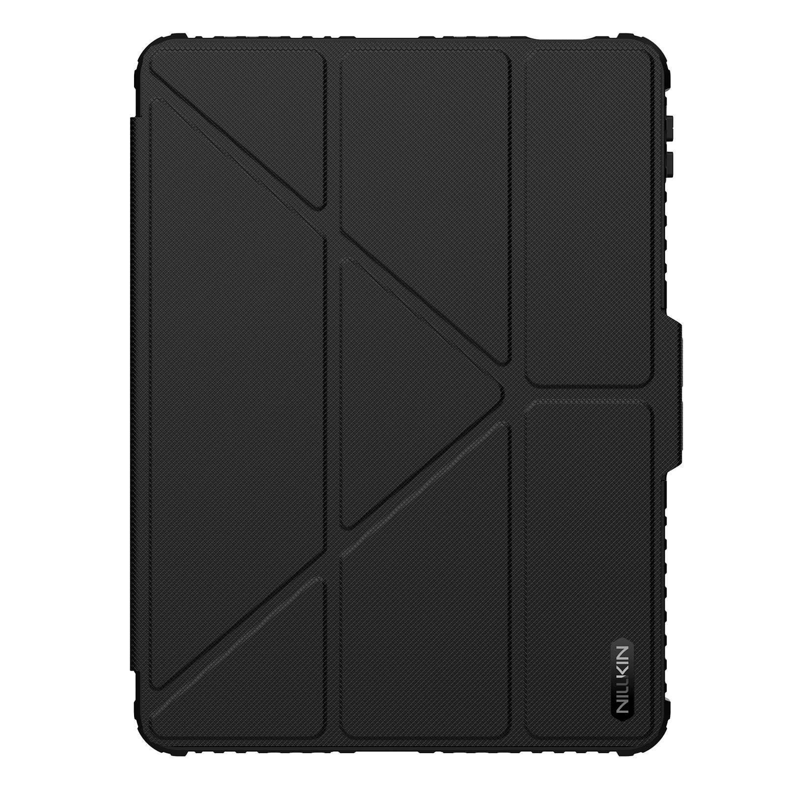 Husa tableta pentru Xiaomi Pad 7 / Pad 7 Pro, Nillkin Bumper Pro Camshield, din piele, cu suport, inchidere magnetica, negru