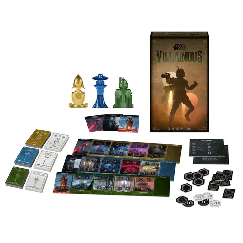 Joc de societate Ravensburger, Star Wars, Villainous, Scum and