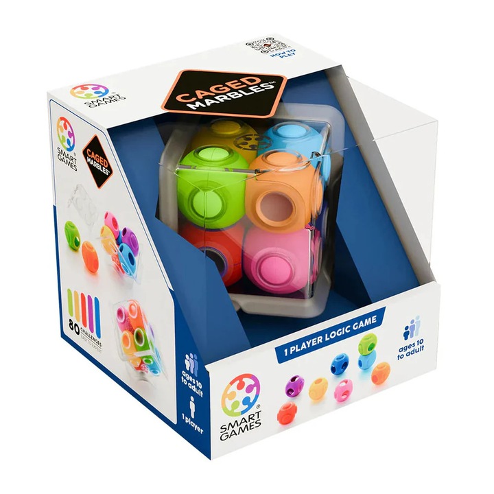 Мраморни топчета в клетка Smart Games, Многоезични