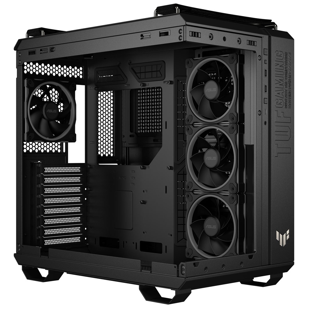 Carcasa Asus TUF GAMING GT502 HORIZON TG ARGB, Midi Tower, 4x 3.5
