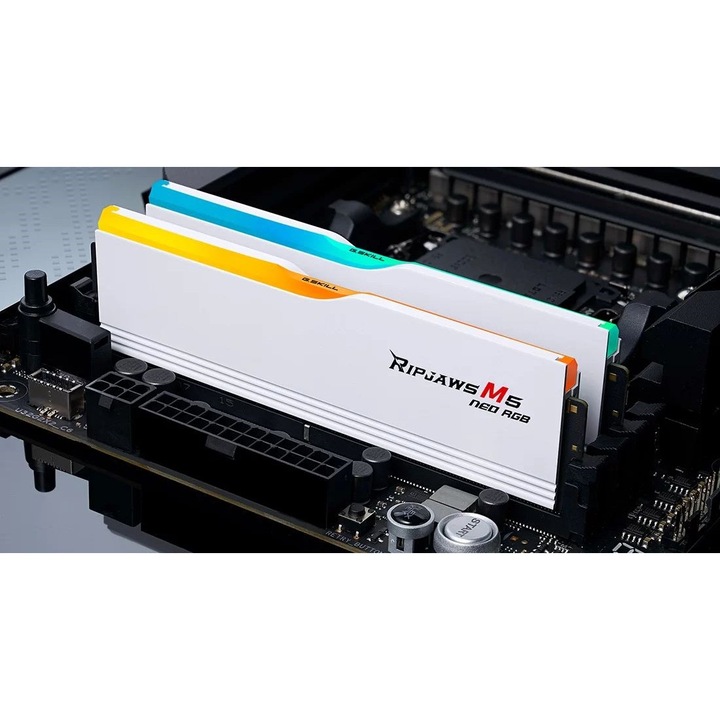G.Skill Trident Neo DDR5 2x32GB 6000MHz CL36 RAM memória, fehér