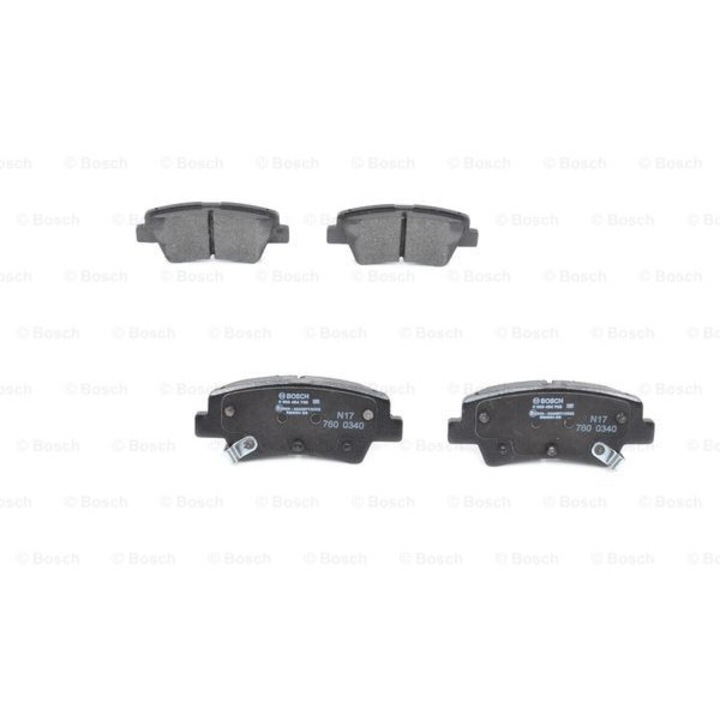 Fékbetét készlet, tárcsafék BOSCH 0 986 494 768