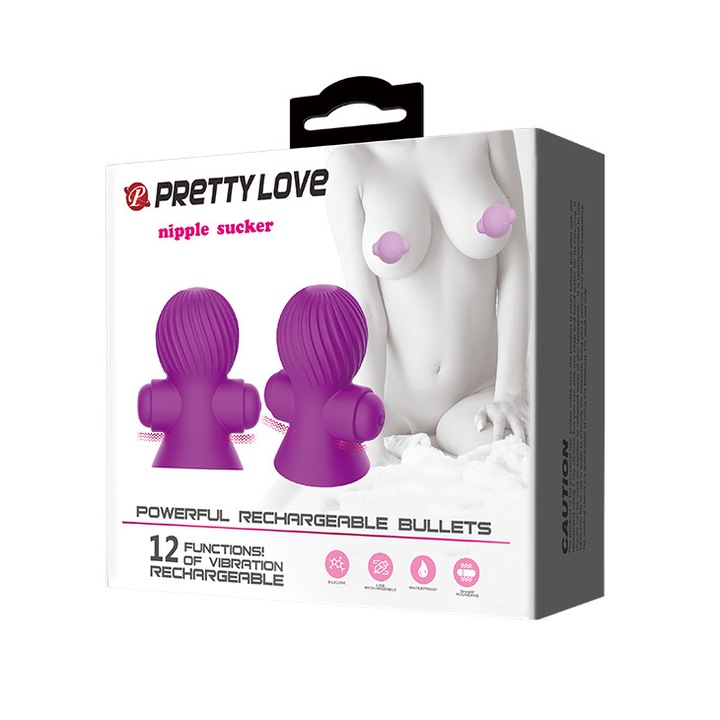 Pretty Love szexpumpa, mellszívó, 12 funkció
