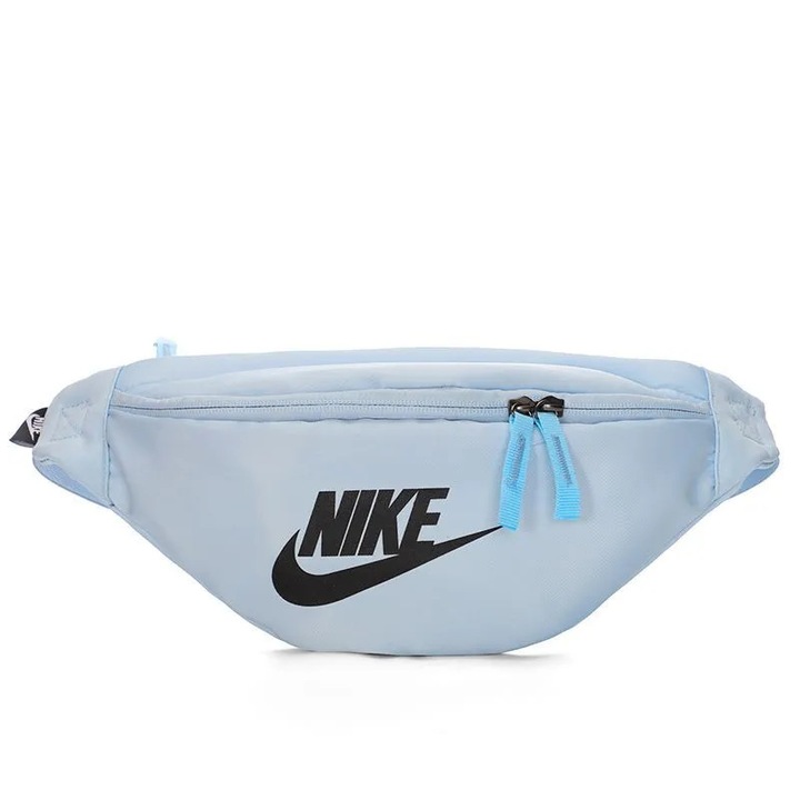 Чанта за кръста, NIKE, спортна, синя - 20см x 10см x 4см
