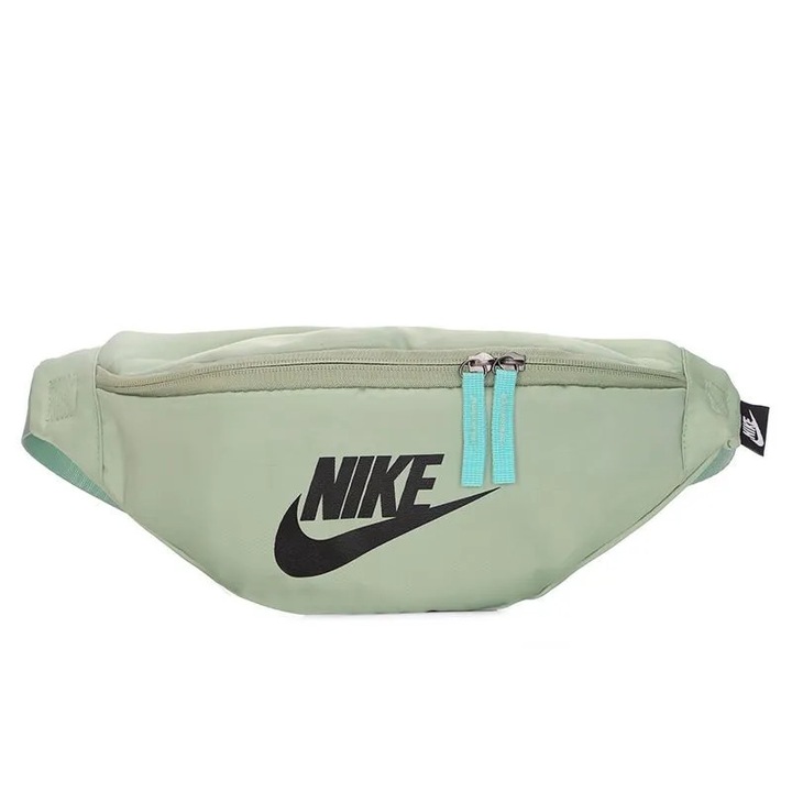 Чанта за кръста, NIKE, спортна, светлозелена - 20см x 10см x 4см