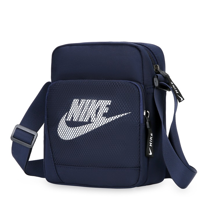 Чанта през рамо, NIKE, тъмносиня - 21см x 16см x 8см