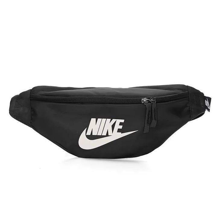 Чанта за кръста, NIKE, спортна, черна - 20см x 10см x 4см