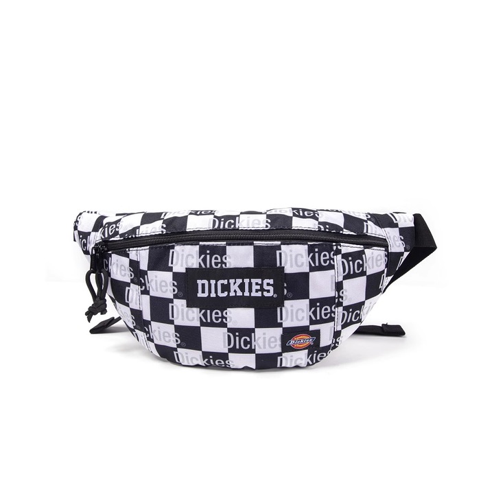 Dickies övtáska, 38x8x18 cm, Fekete/Fehér