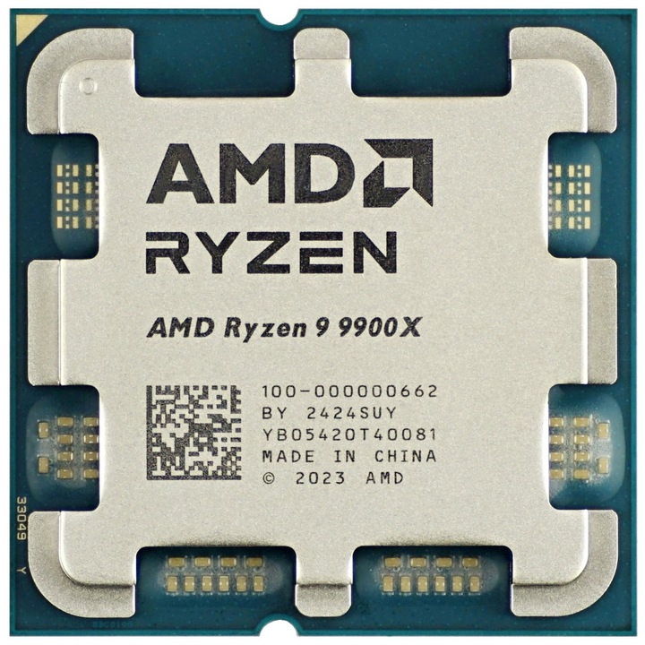 Процесор AMD Ryzen 9 9900X (4.4GHz) TRAY, 4.40 GHz, Socket AM5