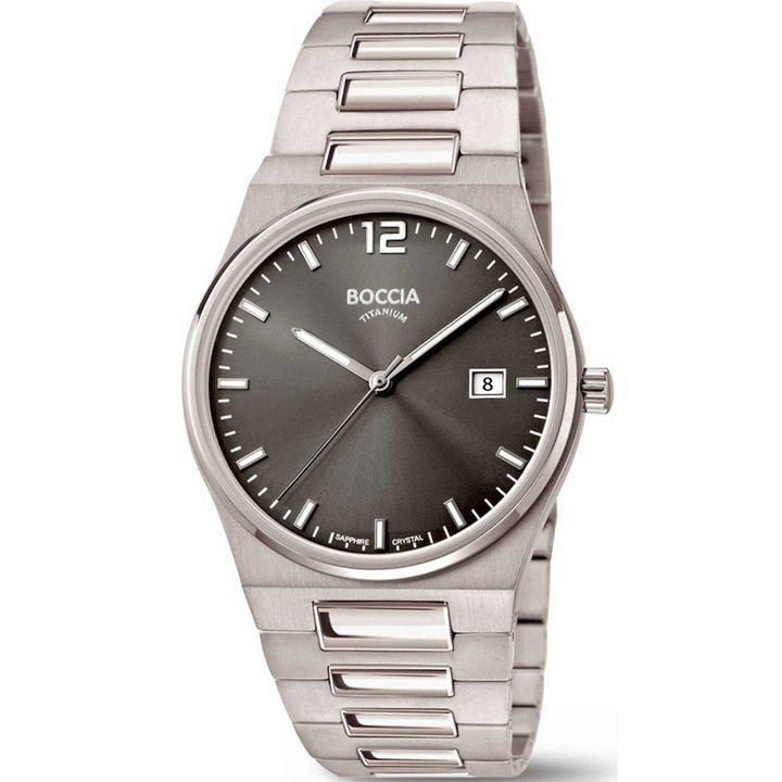 Ceas barbatesc Boccia 3661-02, Quartz, 39mm, 5ATM