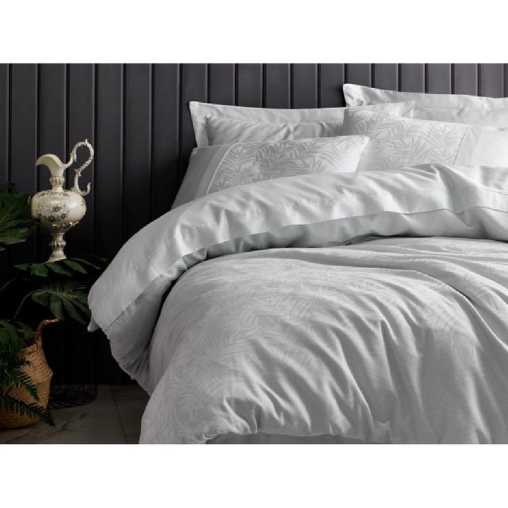 Ágyneműhuzat 2 főre, LX4675 modell, Jacquard, 6 darab