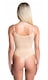 Body modelator Heyshape, bej, material respirabil, cu sutien incorporat, Bej