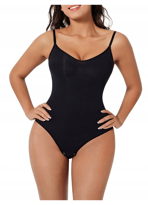 Heyshape alakformáló, bordázott modell, poliamid/elasztán, fekete, L INTL