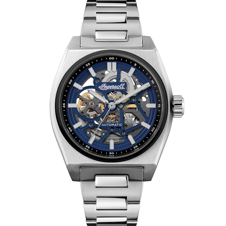 Ceas barbatesc Ingersoll I14305, Automatic, 44mm, 5ATM