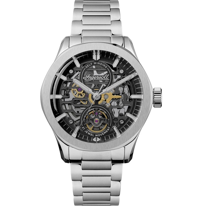 Ceas barbatesc Ingersoll I16701, Automatic, 44mm, 5ATM