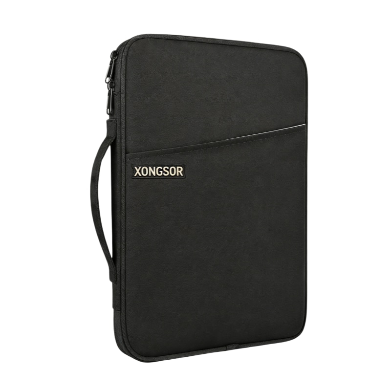 Husa de protectie geanta de transport, pentru tableta 10.2-12.9″, compatibila iPad 10.2/10.5/10.9/12.9, iPad Pro 11/12.9, Mate Pad 10.4/11, Mate Pad Pro 10.8, Surface go/2/3 10.5, 35 x 25.5x 3 cm, Negru
