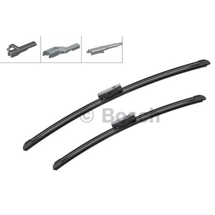 Комплект чистачки BOSCH 3 397 014 123, 550x450 мм, със спойлер, за автомобили с ляв волан