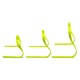 Set 5 obstacole antrenament Team flexibile, inaltime 15 / 23 / 30 cm