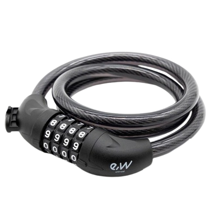 Lant anti - furt, trotineta / scuter / bicicleta electrica, EWLK024, 88 cm, negru, Motorevolution