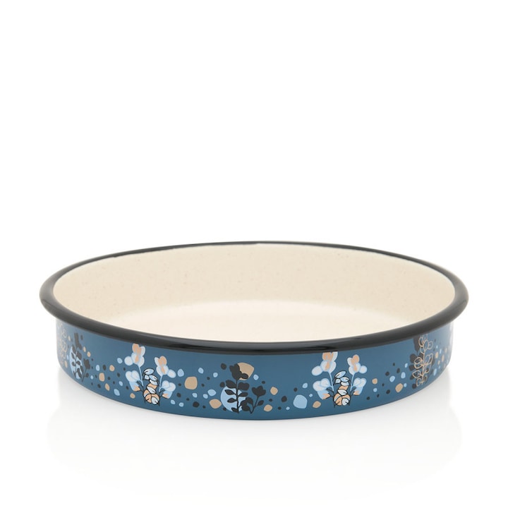 Tava rotunda 3.44l Cooking Delight Metalac email/28cm/3.44l