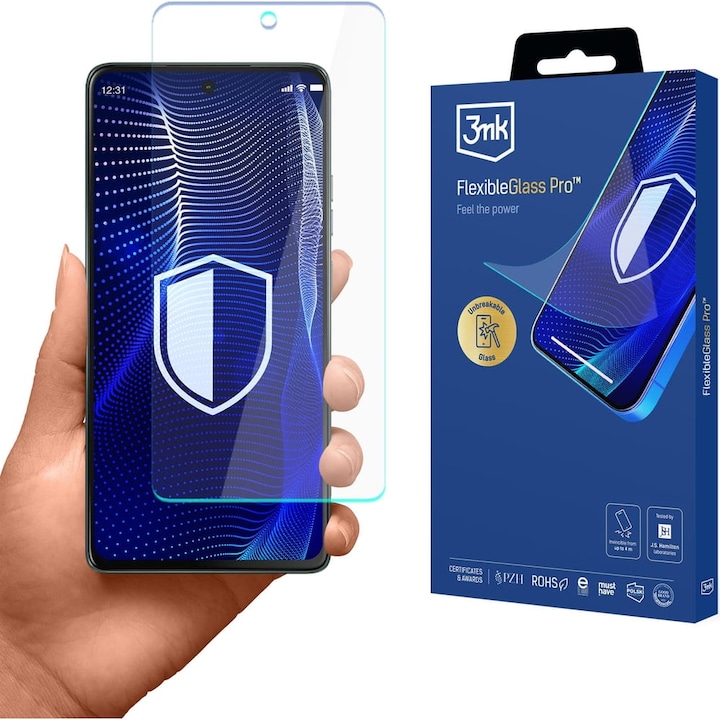 Sticla 3mk FlexibleGlass Pro pentru Motorola Moto G75