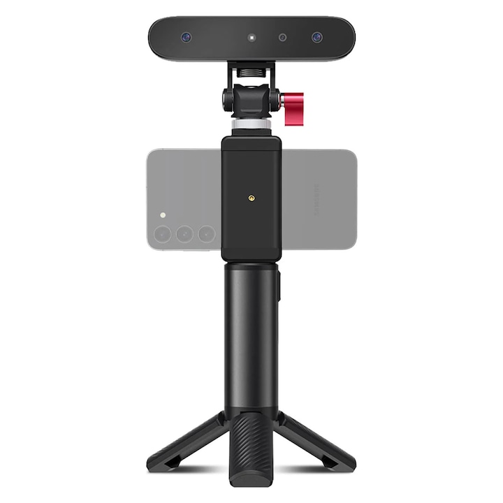 3D скенер, преносим, точност 0,1 мм, 30 кадъра в секунда, черен