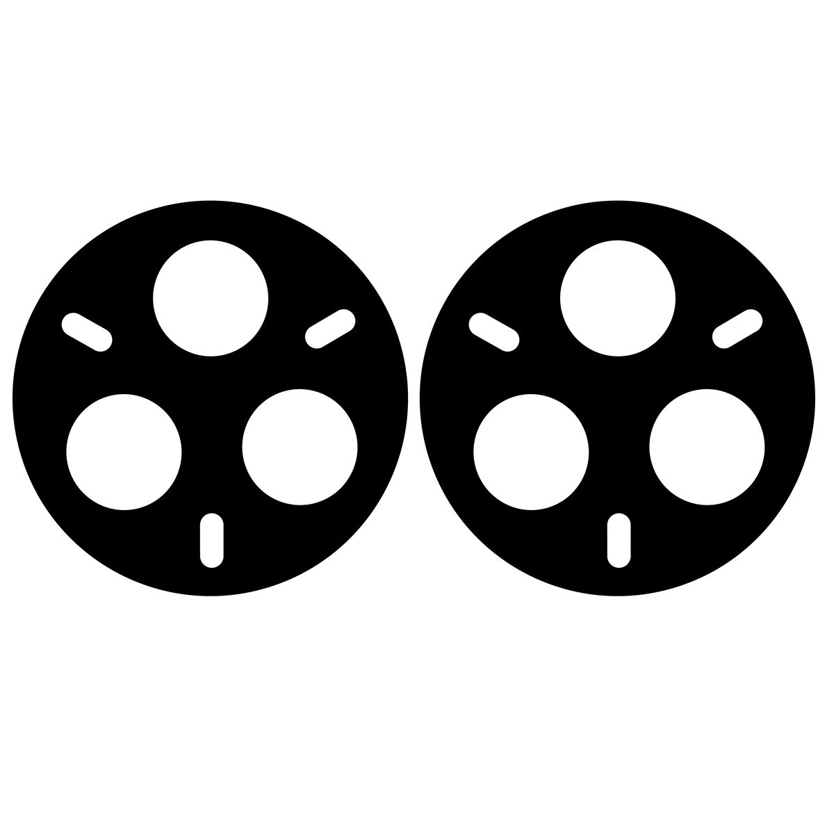 Set 2x Sticla camera foto Bizon Glass Lens pentru Realme 14 Pro 5G/ Pro+ 5G, transparenta