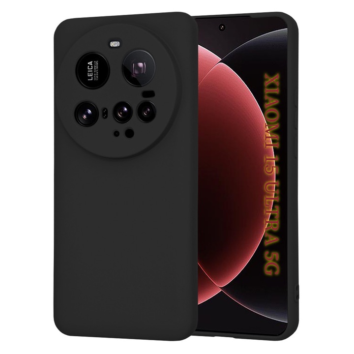 Husa pentru Xiaomi 15 Ultra - Techsuit SoftFlex - Black