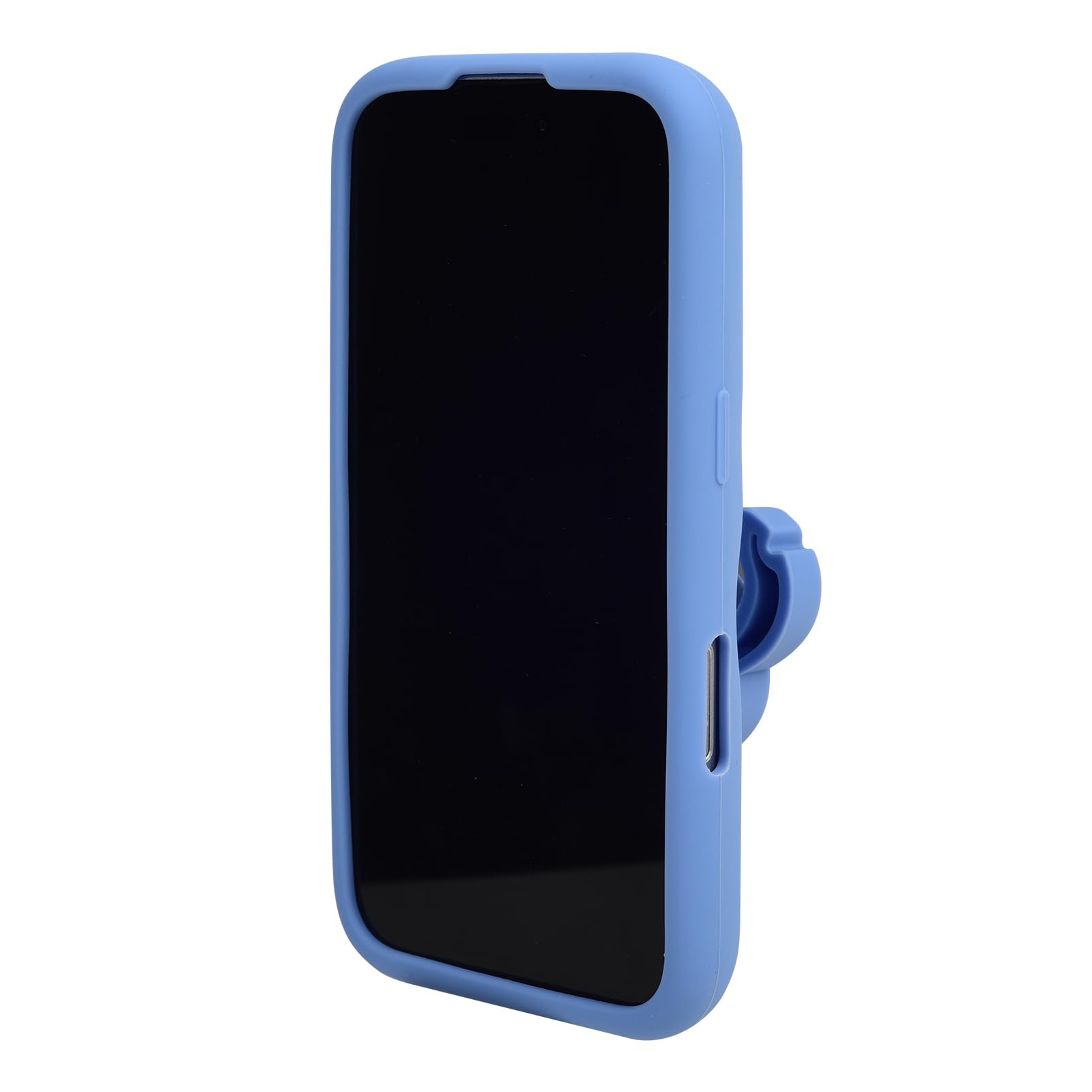 Husa telefon, Stitch, design cartoon, protectie soc, silicon moale, albastru