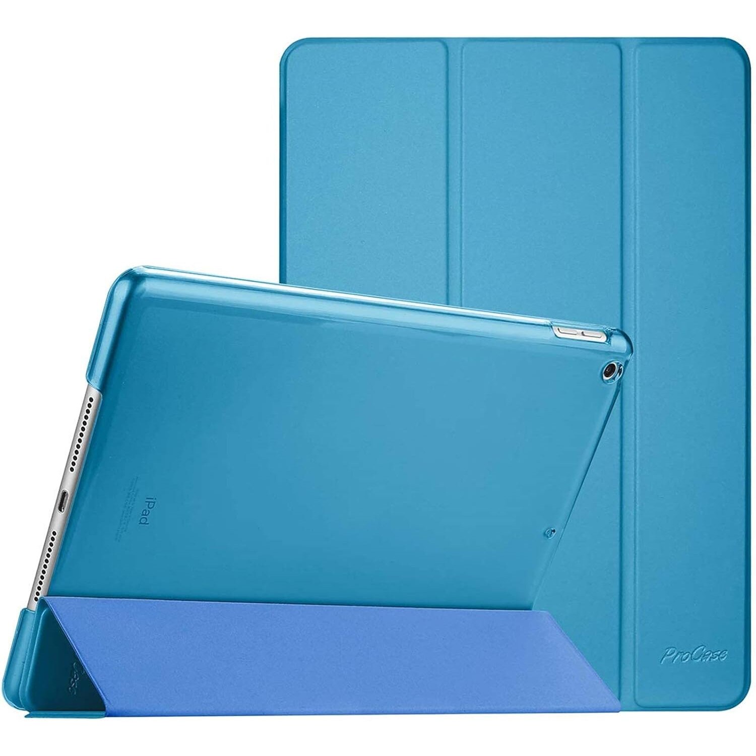 Husa iPad 10.2 Husa pentru iPad a 9-a generatie 2021/ iPad a 8-a generatie 2020/ iPad a 7-a generatie 2019 Husa, suport subtire, carcasa tare din spate, husa de protectie inteligenta pentru iPad 10,2 inchi