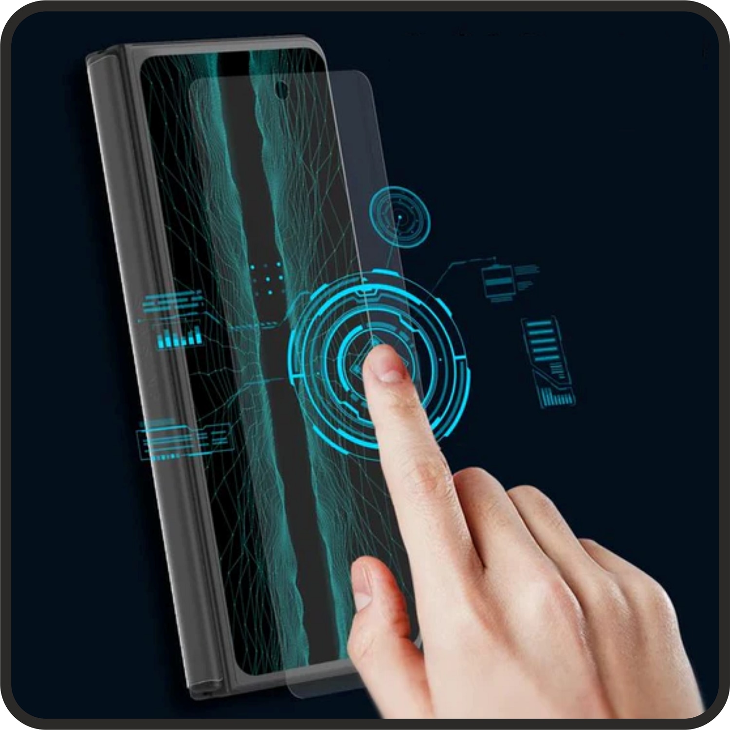 Folie Protectie Ecran iSkinz Matte pentru Motorola Edge 60 Fusion - Case friendly, Siliconica Mata Anti-Amprenta, Anti-Reflex, Adeziva si Flexibila