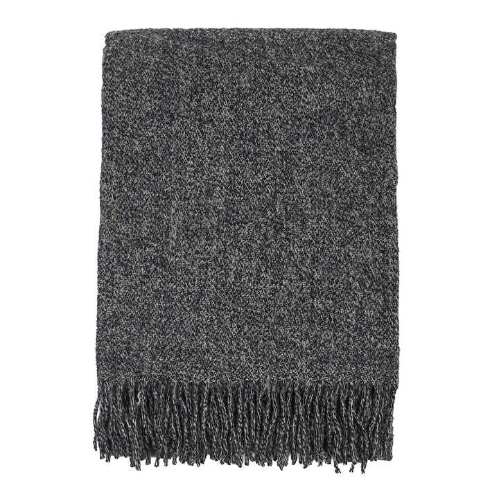 Patura, Cozy Blankets, Lana merinos, 140 x 200 cm, Gri
