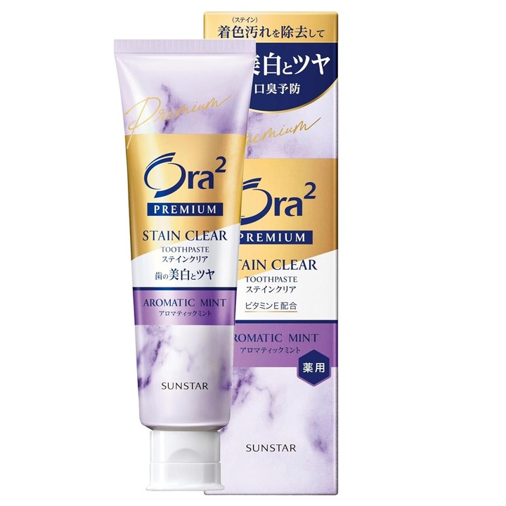 Паста за зъби Ora2 Premium Stain Clear - Ароматна мента 100 г