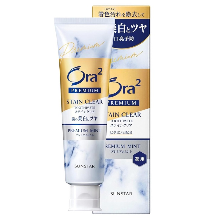 Паста за зъби Ora2 Premium Stain Clear - Premium Mint 100 г