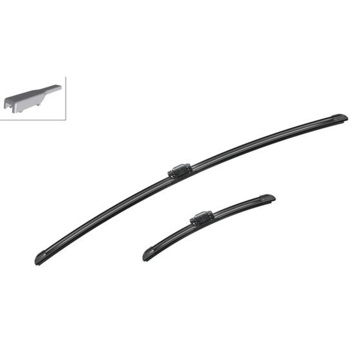 Set stergatoare BOSCH, 700x300mm, pentru vehicul cu volan pe stanga