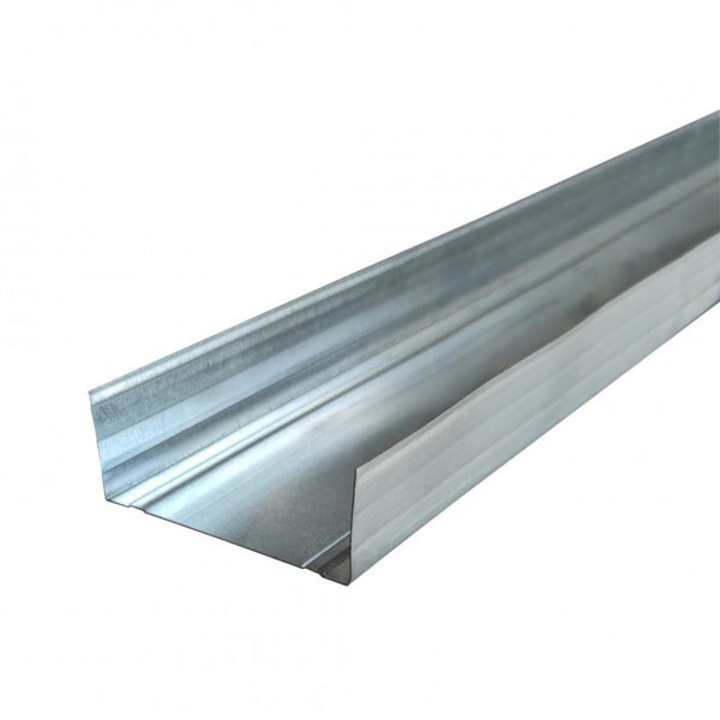 Комплект от 6 броя, Гипсокартонен профил UW 100 0.46/4м, поцинкован, Atlantic 1979